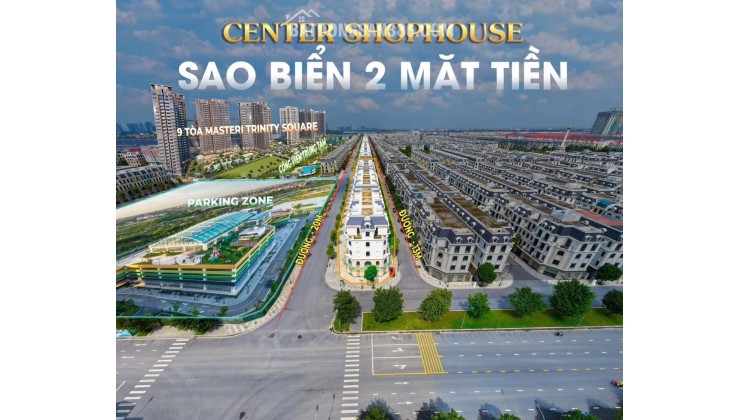 Bắt đáy shophouse Sao Biển SB-293 Cắt sâu 4 tỷ giá chỉ còn 13 tỷ