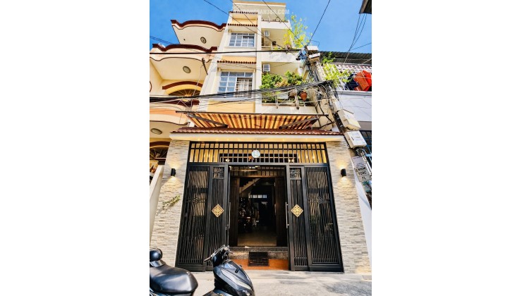 BÁN NHÀ 4 TẦNG HẺM XE HƠI - GÀN CẦU CHÀ VÀ - QUẬN 8 - 4X16 - CHỈ 6.99 TỶ 
- LH 0784968131