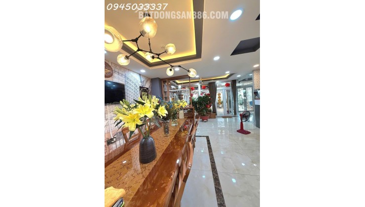 BÁN CHDV MẶT TIỀN CAO THỊ CHÍNH Q7 - 200M2 - 8M x 25M - 8 TẦNG THANG MÁY - GIÁ 58 TỶ