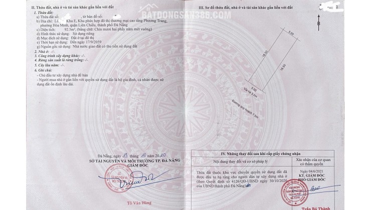 Bán lô đất đường Hòa Phú 28 - Sạch đẹp - Khu E Kim Long