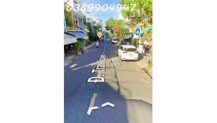 Góc 2 mặt thoáng, đường Trần Nguyên Hãn _ vỉa hè siêu rộng. Giá: 7,4 tỷ