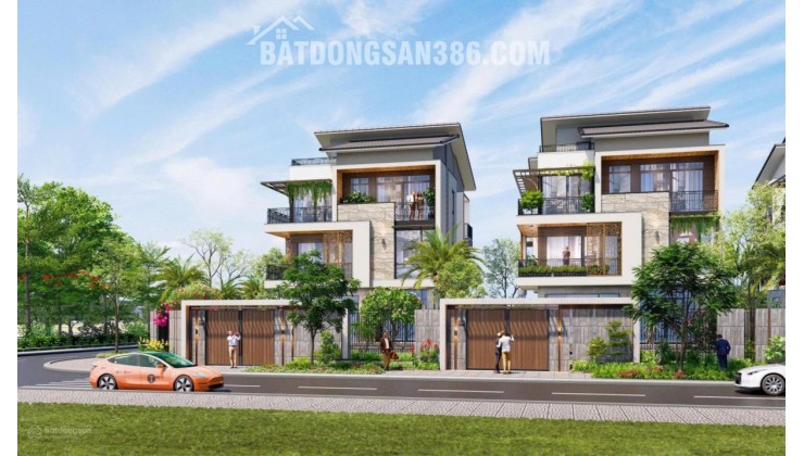huyển nhượng Biệt thự Đơn Lập Góc 448m2 Hướng Bắc - Kề sát Cao tốc Hà Nội - Gia Bình