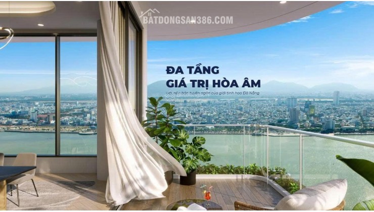 Bán căn hộ The Legend Đà Nẵng, Tầm nhìn Panorama triệu đô trực diện Sông Hàn
