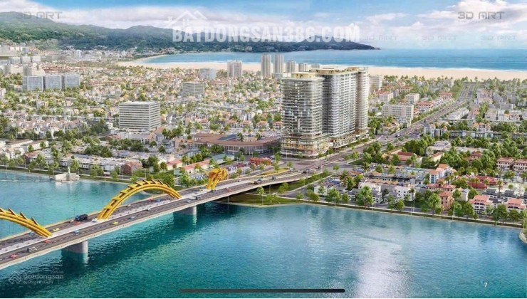 Bán căn hộ The Legend Đà Nẵng, Tầm nhìn Panorama triệu đô trực diện Sông Hàn
