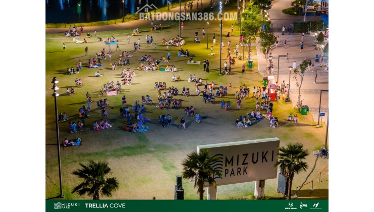 Nhà Phố Ven Sông Trellia Cove, Mizuki Park (26ha), Nguyễn Văn Linh, Bình Chánh, 249m2 | 18,4 tỷ