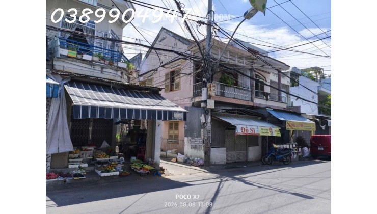 BÁN NHÀ MẶT TIỀN LÔ GÓC 2 HƯỚNG ĐƯỜNG ĐỒNG NAI GẦN TỐ HỮU PHƯỜNG PHƯỚC HẢI NHA TRANG – DIỆN TÍCH 111,8M² ODT NGANG 4,7M ĐƯỜNG NHỰA 13M VỊ TRÍ