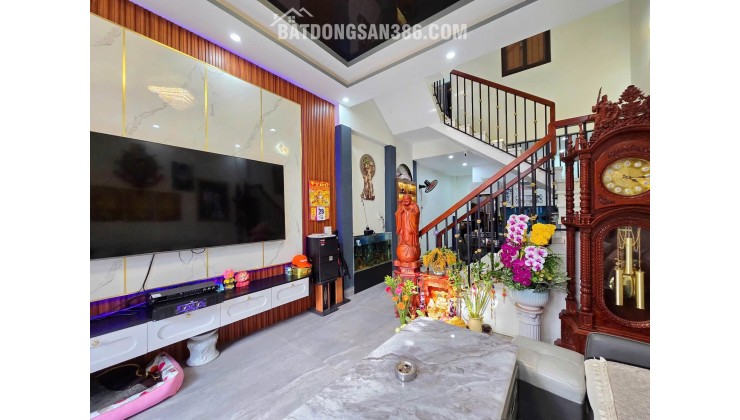NHÀ 3 TẦNG 3 MÊ KIÊN CỐ – K500 TÔN ĐẢN – FULL NỘI THẤT