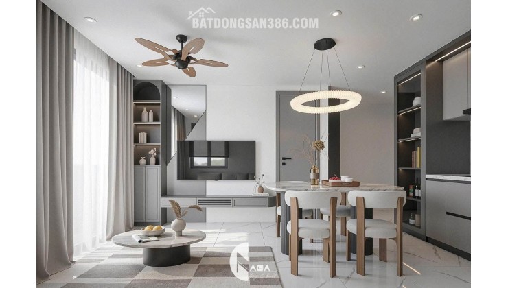 Tòa căn hộ 4 tầng có thang máy, sau lưng MT LÊ VĂN THỨ gần biển VÕ NGUYÊN GIÁP