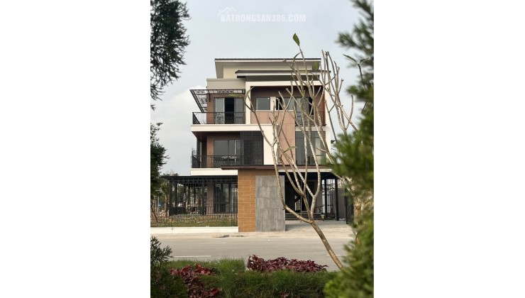 Bán Biệt Thự Đơn Lập Góc 448m2 Hướng Bắc - Kết Nối Hà Nội chỉ mất 15 phút.