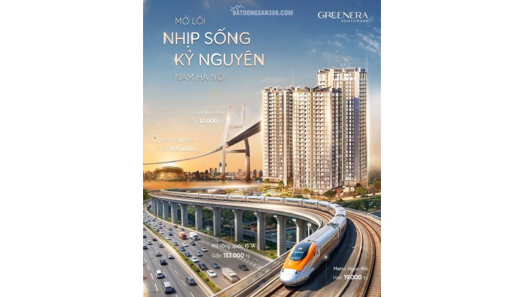 ĐÓN SÓNG QUY HOẠCH ĐẦU TƯ GIAO THÔNG VỚI CĂN HỘ 1PN GREENERA SOUTHMARK!