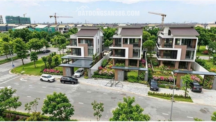 Bán Biệt Thự Đơn Lập Góc 448m2 Hướng Bắc - Kết Nối Hà Nội chỉ mất 15 phút.