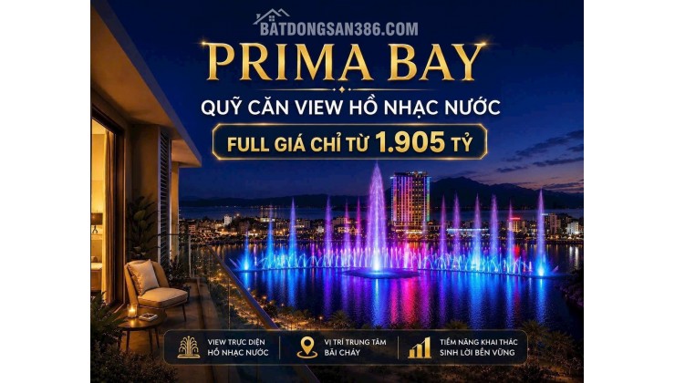 VIEW HỒ NHẠC NƯỚC Halo Show Hạ Long có 1.0.2 - SỞ HỮU CĂN GÓC 3PN 106M² VIEW TRỌN VỊNH HẠ LONG VÀ PHÁO HOA MỖI TUẦN!