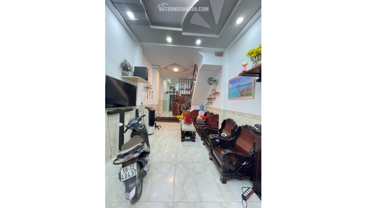 NHÀ 3 TẦNG Q.8 – HẺM XE HƠI TỚI CỬA KHU AN NINH HÀNG XÓM VĂN MINH
