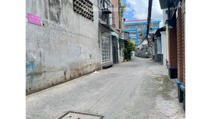 BÁN NHÀ HẺM XE HƠI ÂU DƯƠNG LÂN Q8 - BỀ NGANG 6M - NỞ HẬU TÀI LỘC