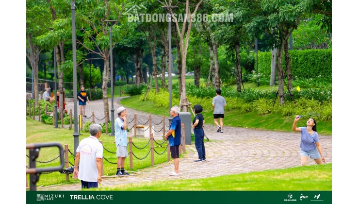 Căn Hộ Ven Sông Trellia Cove, Mizuki Park (26ha) Nguyễn Văn Linh, Bình Chánh, 2PN | 75m² | 5,2 tỷ