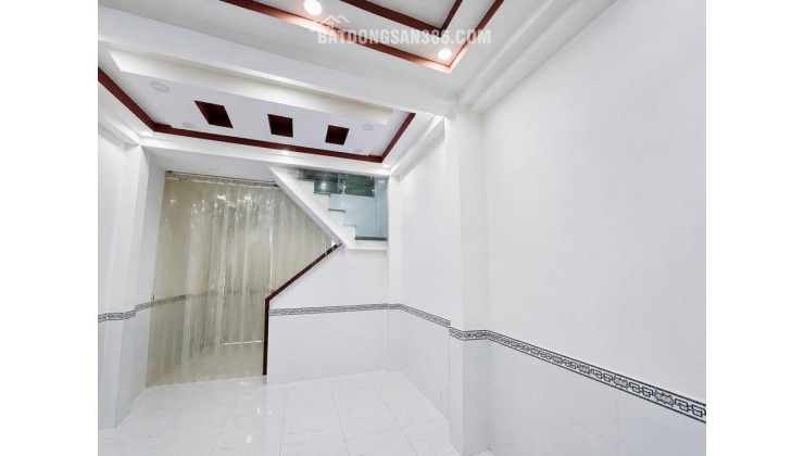 LÔ GÓC 2 MẶT HẺM XE TẢI Q.8 – NHÀ 4 TẦNG BTCT 5PN – ĐẬU Ô TÔ TẠI NHÀ – CẠNH CẦU BÌNH TIÊN