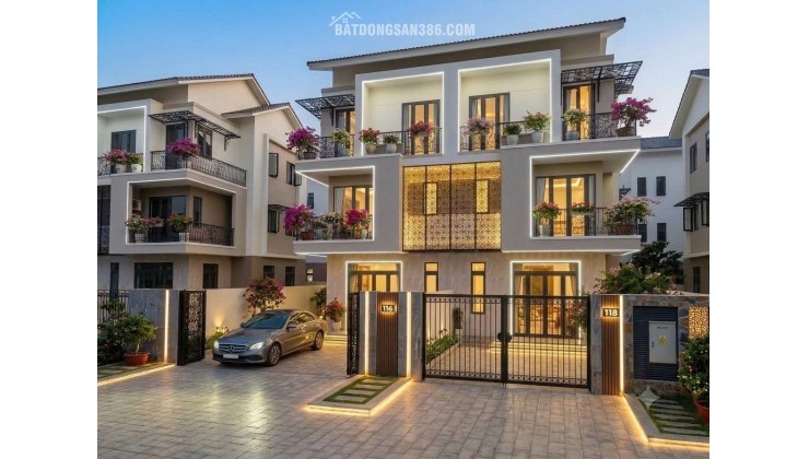 Biệt thự đơn lập siêu đẹp giáp Hà Nội sẵn sổ sang tên luôn