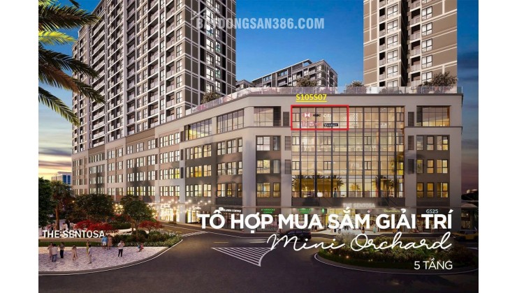 Trực tiếp CĐT Vingroup căn shop đế Vinhomes Sentosa cạnh trường học Vinscool chưa tới 1,5 tỷ