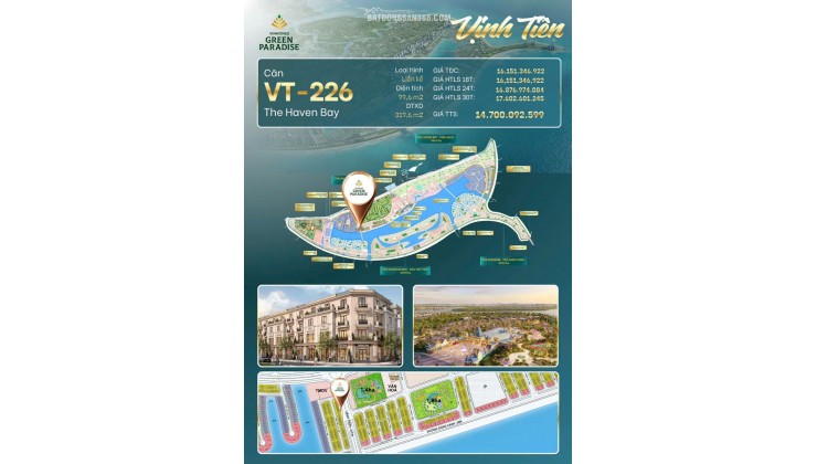 Mua nhà Vinhomes không lo lãi suất khu đô thi Paradise Cần Giờ