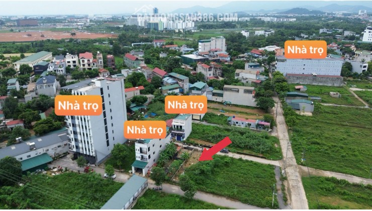 Bác em có lô đất 2 mặt tiền cần bán, diện tích 120m², giá 6,5 tỷ tại Hòa Lạc gần chợ