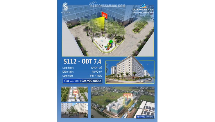 Chân đế chung cư Sun Jade thành phố Thanh Hóa -1.026 triệu