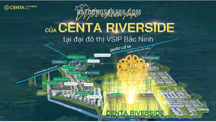 Quỹ căn diện tích lớn: Đơn Lập Góc 448m2 Hướng Bắc - Giao thông tiện lợi - Vốn 30%