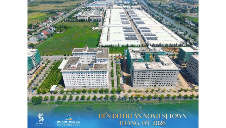 Chân đế chung cư tại nhà ở xã hội SJ Town thành phố Thanh Hóa