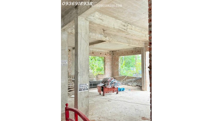 Siêu phẩm biệt thự xây thô lô góc khu đô thị Bảo Sơn 377m2 x 4 tầng mặt tiền 30m