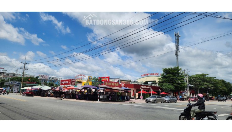 Bán đất thổ cư 90m2 (5x18m) mặt tiền đường N5, Thới Hòa, Bến Cát, Bình Dương. Giá 990 triệu. Sổ đỏ chính chủ