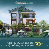 biệt thự đơn lập căn góc diện tích 308m,kết nối giao thông thuận tiện