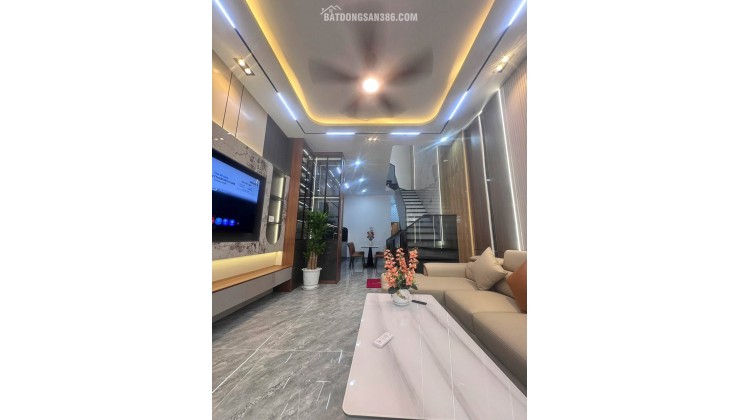 NHÀ ĐẸP 3 TẦNG  FULL NỘI THẤT CAO CẤP  – ĐƯỜNG NHỰA 7,5M