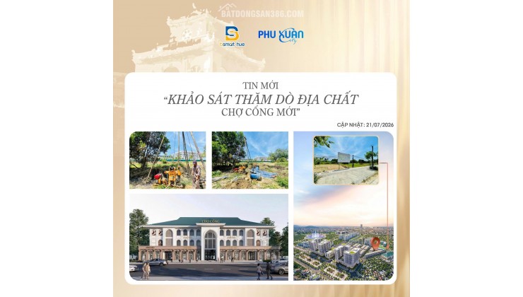 Mua ShopHouse tại Phú Xuân City nhận ngay chiết khấu 3% và 1 cây vàng trị giá 150 triệu đồng