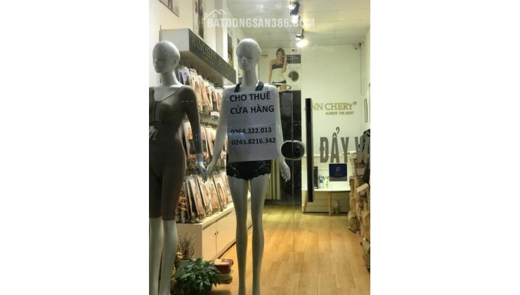 CHo thuê Mặt bằng kinh doanh tại 129, phố Mai Hắc Đế, phường Nguyễn Du, quận Hai Bà Trưng, Hà Nội