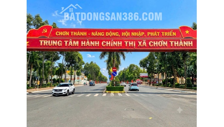 SỞ HỮU NGAY 225M² ĐẤT TRUNG TÂM CHƠN THÀNH, VỐN BAN ĐẦU CHỈ KHOẢNG 200 TRIỆU!