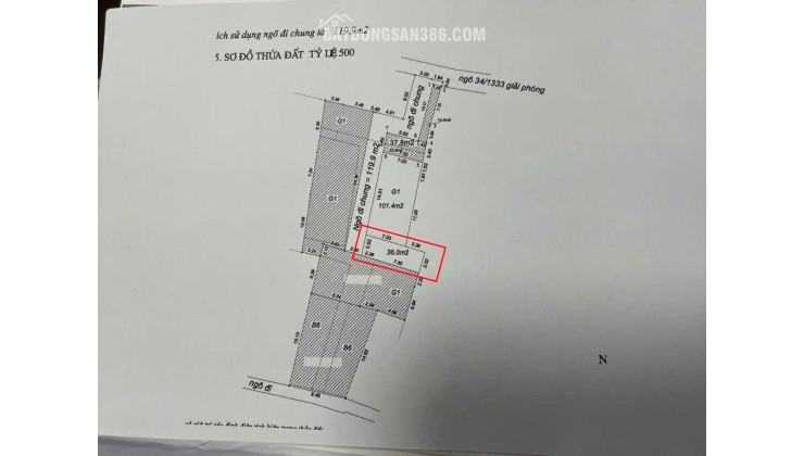 Bùi Huy Bích 36m² 2 Tầng - Nhà Mới Xây - Ô Tô Vào Đường Rộng