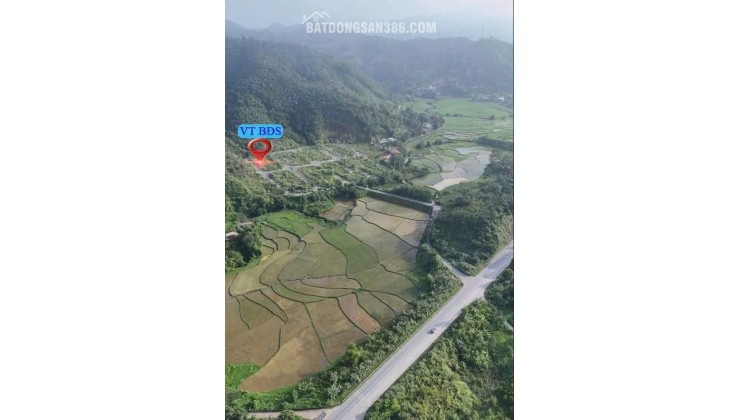 Bán đất Green Valley Mông Hóa 85m² full thổ cư, mặt tiền 7m, giá hơn 700 triệu
