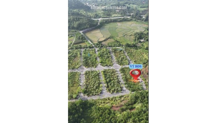 Bán đất Green Valley Mông Hóa 85m² full thổ cư, mặt tiền 7m, giá hơn 700 triệu