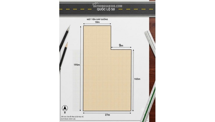 CHO THUÊ 5000M2 MẶT TIỀN QL50 LÀM BÃI XE NHÀ XƯỞNG KHO LẠNH 0901651234.