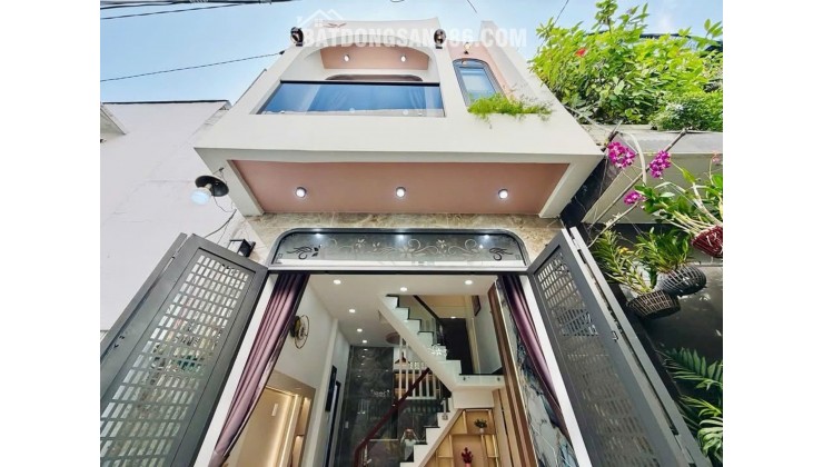 Bán nhà 2 tầng Thống Nhất P16 Gò Vấp nở hậu 5m sát Lotte Mart 3.17tỷ