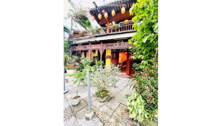 Bán nhà 2 tầng - Căn góc 2 mặt tiền view sông Hội An