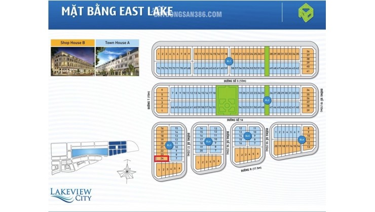 Bán nhà phố thương mại Lakeview City – Quận 2