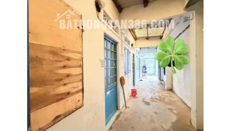 Đoàn Phú Tứ - Đất 102m2 ngang 11m, tặng dãy trọ 4 phòng, thu 6 triệu/tháng, giá 2,88 tỷ