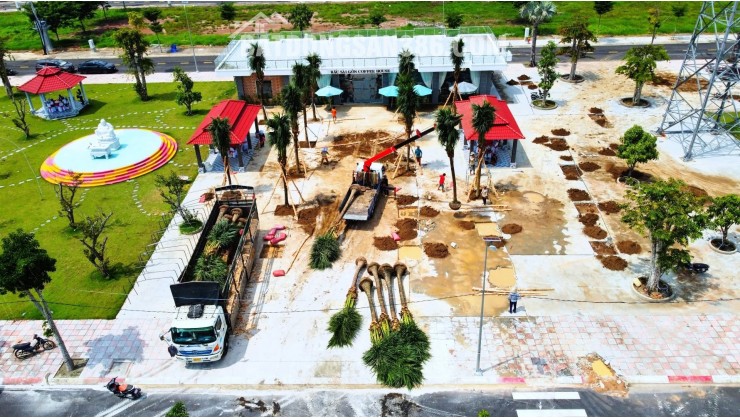 bán đất nền sổ sẵn, sang tên công chứng ngay, nằm mặt tiền DT 741