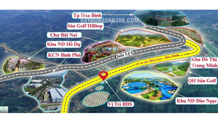 chỉ chưa đến 1 tỷ ac đã sở hữu ngay một lô đất với dt 84m đã có sẵn 50m thổ cư tại phường kỳ sơn thành phố hòa bình
