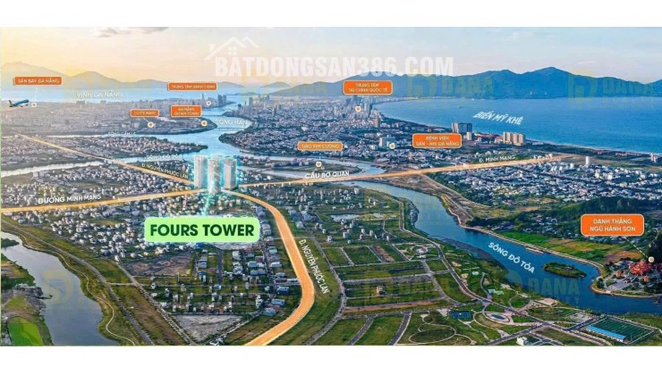 Nổi bật Studio trục 11 FourS Tower giá chỉ từ 1,590 tỉ, hỗ trợ 0 lãi suất nếu vay, cho thuê tốt