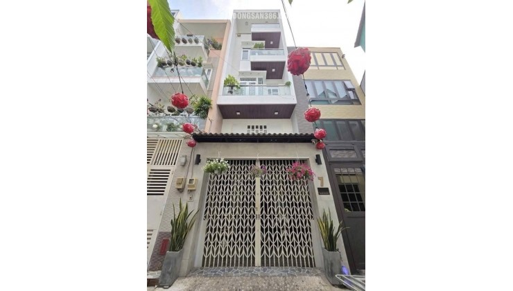 5,68 TỶ SỞ HỮU NHÀ MỚI 4 TẦNG – 2 MẶT HẺM XE HƠI NGAY QUANG TRUNG!