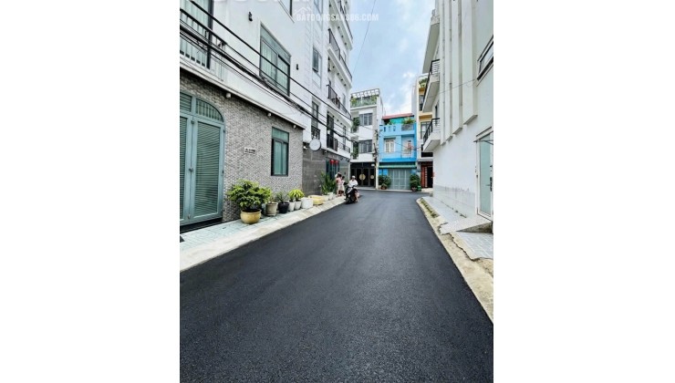 Nhà 4 Tầng mới đẹp hẻm 6M Quang Trung Gò Vấp 5 Tỷ 68