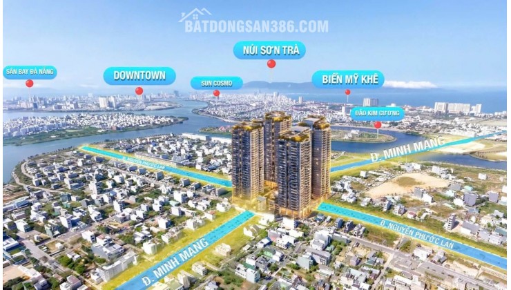 Booking F2 FourS Tower của CĐT Sun Group, chỉ 50 triệu/ vị trí
