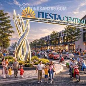Bán Nhà Phố Fiesta Central Thủ Dầu Một Bình Dương - Gần 300m2 Sàn - Giá Đầu Tư - Trả Trước Chỉ 20% Nhận nhà