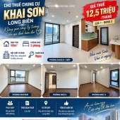  CHO THUÊ CHUNG CƯ KHAI SƠN LONG BIÊN CĂN 3 NGỦ  NHÀ MỚI TINH  101M²  12,5 TRIỆU/THÁNG